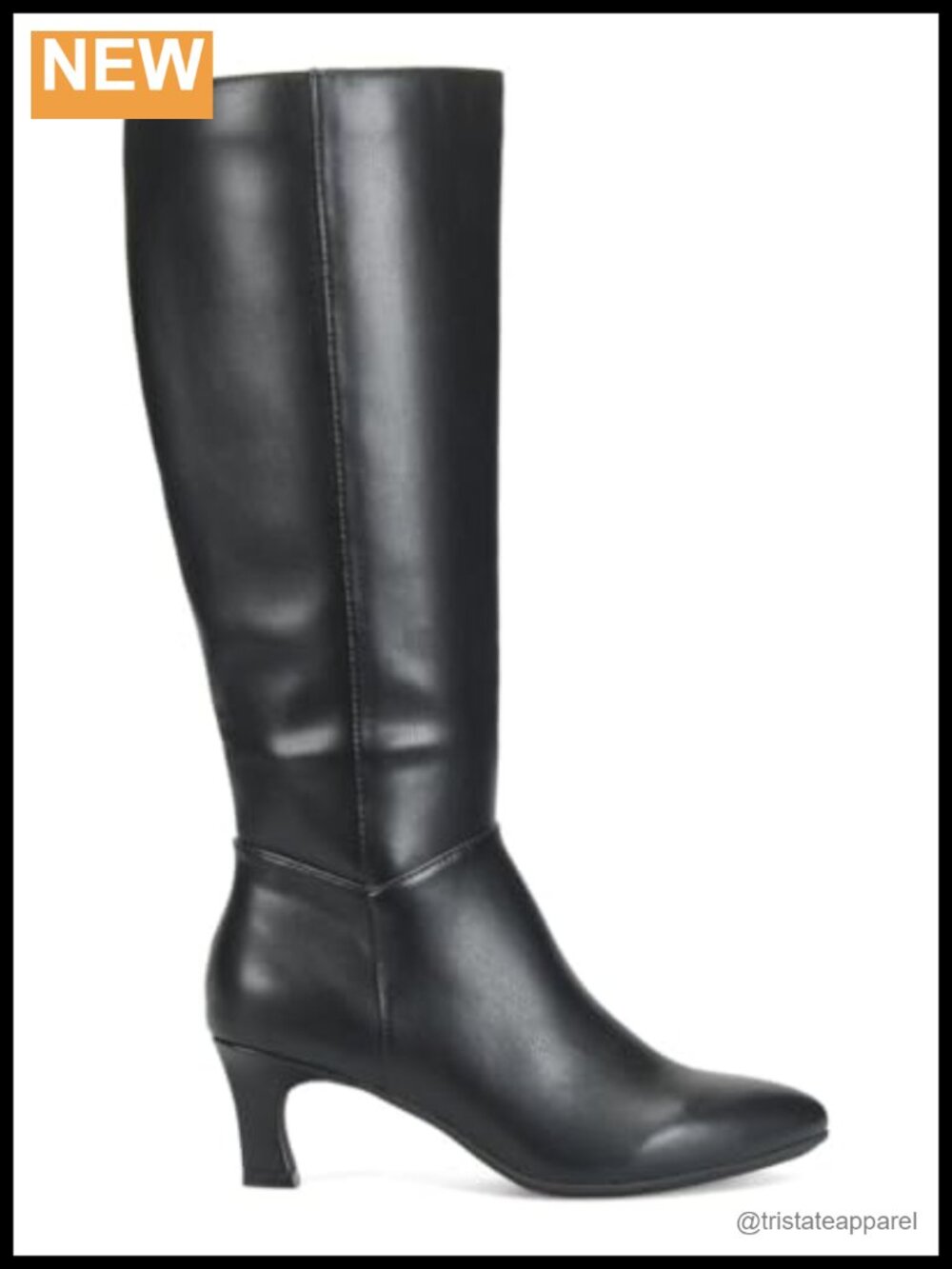 Eurosoft Womens Venice Sculpted Midheel Flexible Outsole Boot